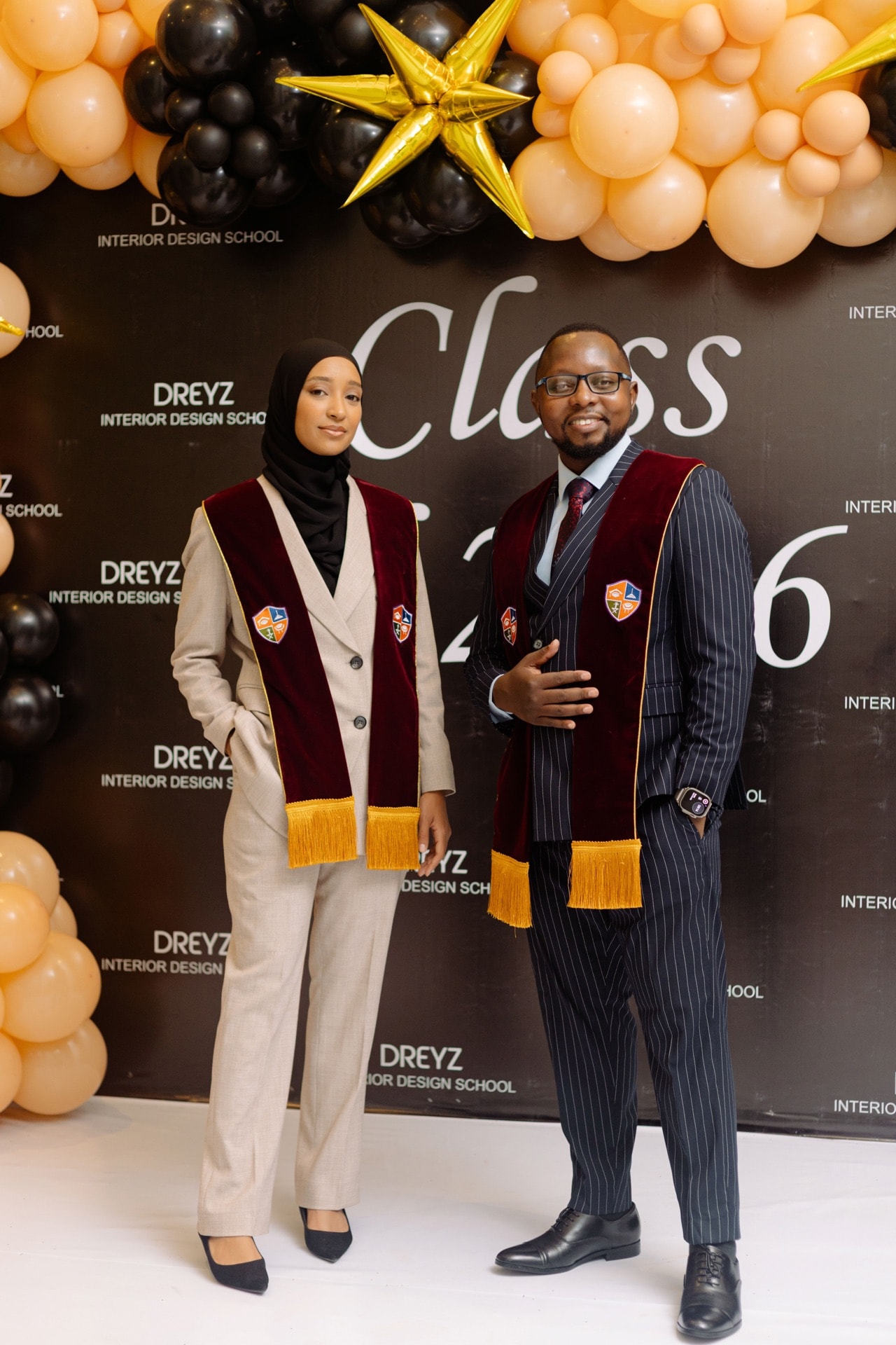 Dreyz Interior Design School Class of 2026 graduates